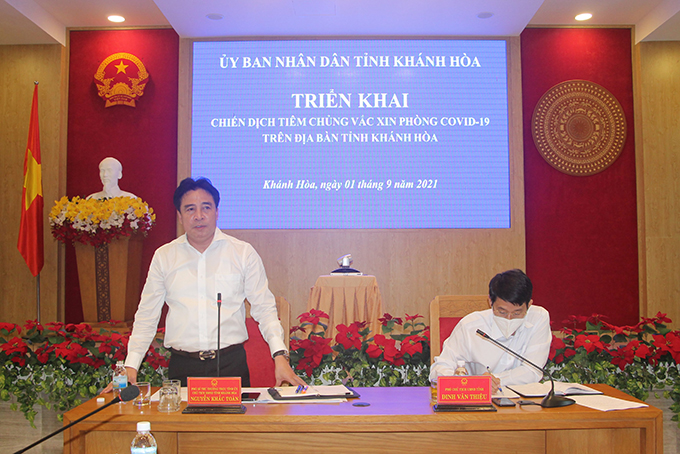 Khánh Hòa sẽ tiêm vắc xin Vero Cell của Sinopharm cho 150.000 người